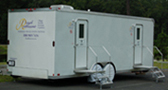Ten Stall Exterior Event Restroom Trailer