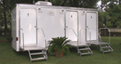 portable toilet trailer