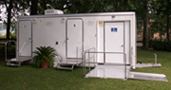 portable toilets handicaped trailers