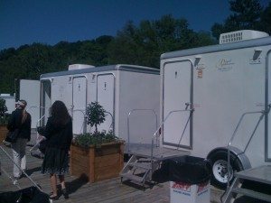 Private Stall Portable Restrooms at Iroquois Steeplechase