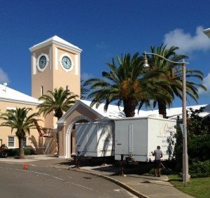 Portable Shower Trailers NatWest Island Games Bermuda