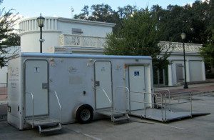 ADA Restroom Trailers for family fund raising events