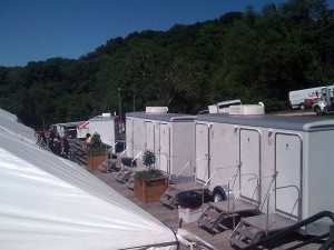 Luxury Portable Restrooms at Steeplechase