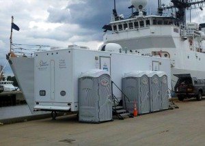 Portsmouth VA Portable Restroom Trailer vs. Porta Potty