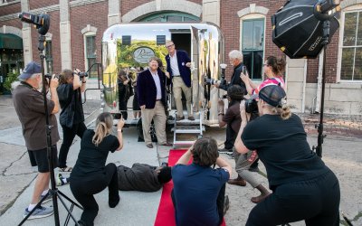 Brand New Silver Portable Restroom Reveal with the Owners of Royal Restrooms