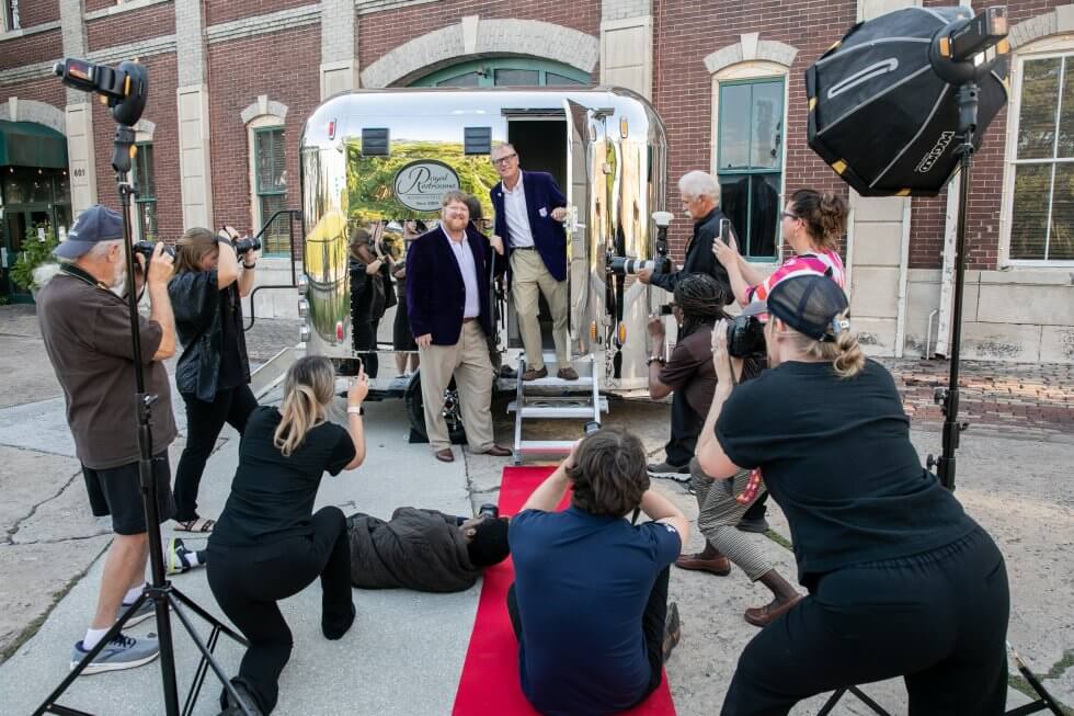 Brand New Silver Portable Restroom Reveal with the Owners of Royal Restrooms