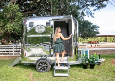 Vintage Portable Restroom on Horse Farm